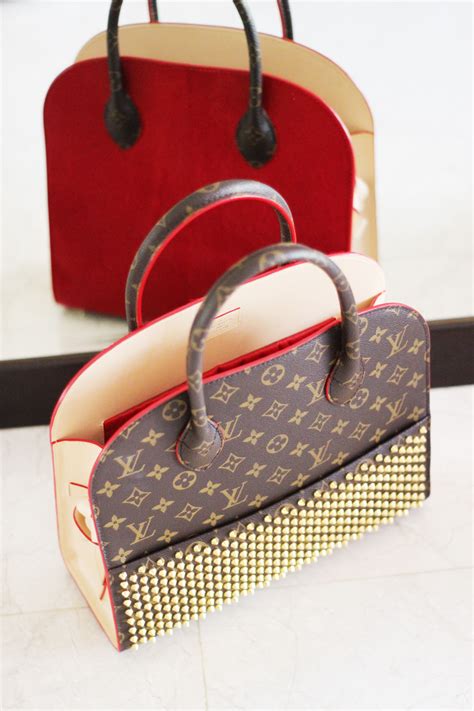 lv and louboutin|christian louboutin louis vuitton bag.